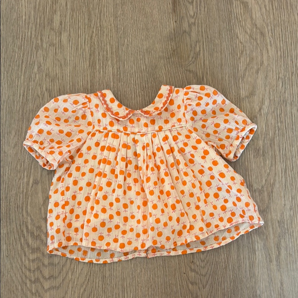 Emile et Ida / Emile and Ida mandarin blouse